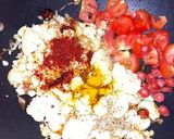 A picture of step 4 of Masala cabbage.
