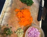 A picture of step 3 of Wheat bran and oats uttapam.