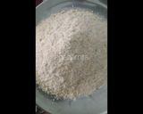 A picture of step 2 of White boondi with lobia flour.