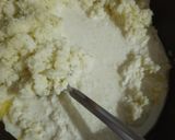 A picture of step 2 of Raw Papaya Burfi.