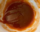A picture of step 3 of Bbq sauce and sriracha bbq sauce.