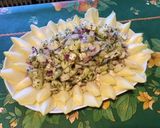 Une image de l'étape 10 de Salade d'endives au concombre et oignon rouge sauce ciboulette.