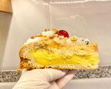 Foto del paso 14 de la receta: Pastel de Navidad relleno con crema “sin gluten”