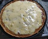 Foto del paso 3 de la receta: "Tarta vegetariana rosa" de repollo colorado y zanahorias