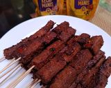 Foto langkah ke 6 dari resep Sate Kere (Sate Tempe Gembus).