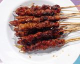 Foto langkah ke 9 dari resep Sate ayam sambal saos kecap pedas.