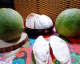 Hình bước làm 1 của món Chè bưởi chan nước cốt dừa