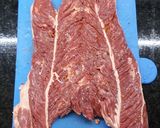 Foto del paso 1 de la receta: Carne dulce (falsa entraña) a la pizza