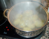 Foto del paso 1 de la receta: Pastel de patata con bacon y huevo