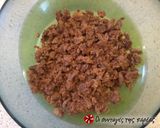 A picture of step 1 of Mini chocolate sponge balls.