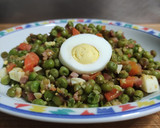 Foto del paso 5 de la receta: Guisantes con jamón y colorido! 🟢🐖🥚🥕