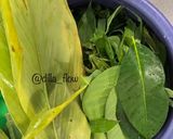 Foto langkah ke 3 dari resep Pepes Sayur Singkong Ikan Asin.