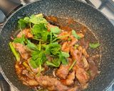 皮蛋蘑菇肉絲拌飯的食譜步驟5照片