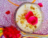 A picture of step 4 of Kheer/rice pudding.