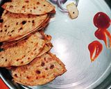 A picture of step 4 of Desi burger.