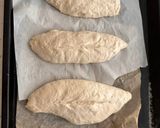 Foto langkah ke 3 dari resep Sourdough baguettes.