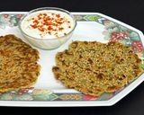 A picture of step 15 of Jowar Lauki (Bottlegourd) Thalipith.