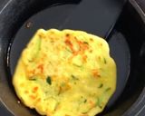 A picture of step 3 of Sattu cheela.