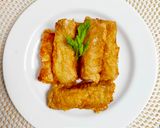 Foto langkah ke 4 dari resep Lumpia Kulit Tahu Ayam Udang.