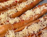 Une image de l'étape 7 de Pizza baguette.