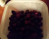 A picture of step 3 of Blackberry Cobbler.