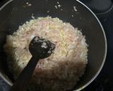 A picture of step 1 of Tomato prawns.