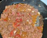 A picture of step 1 of Great Gooey Goulash.
