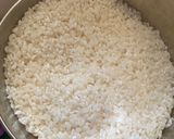 A picture of step 1 of Bamboo Shoot Savory Congee.