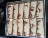 Foto langkah ke 1 dari resep Bolu Marmer kering.