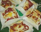 Foto del paso 5 de la receta: Canastitas de jamón y queso (al microondas)