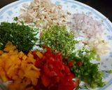 સ્ટફ વેજિટેબલ મશરૂમ(stuff vegetable msuroom in Gujarati) રેસીપી સ્ટેપ1ફોટો