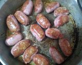 Foto del paso 1 de la receta: Chorizo a la pomarola con Respecto de pollo y verduras