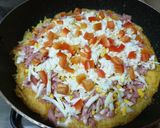 Pas rețetă Pizza pe blat de cartofi 3 fotografie