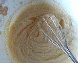 A picture of step 4 of Chocolate vanilla cake #bakingcontest.