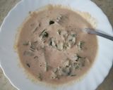 Foto del paso 1 de la receta Crêpes de avena y espinacas con salmón