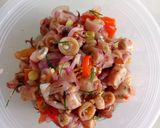 Foto langkah ke 2 dari resep Cumi asin sambel matah.