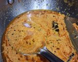 A picture of step 5 of Dahi Aloo sabji.