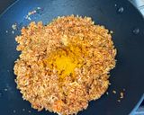 A picture of step 2 of Java Fried Rice.