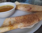 A picture of step 5 of Dosa..