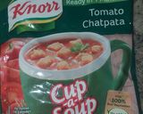 A picture of step 2 of Tomato Knorr soup.
