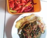 Foto langkah ke 3 dari resep Rujak kangkung tegal.