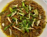A picture of step 9 of Chili Mince (Harri mirch Qeema).