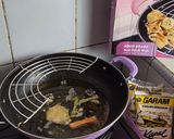 Foto langkah ke 4 dari resep Donburi Chicken Katsu Butter Rice with Tempura ala fusion Jepang Indonesia Western.