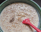 A picture of step 8 of Shahi Sheer Khurma.