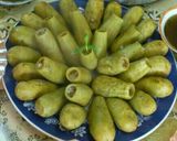 صورة لخطوة 2 من وصفة محشي كوسا بلبن