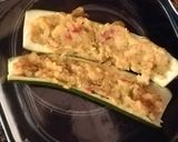 Foto del paso 5 de la receta: Calabacín relleno de patata y verduras