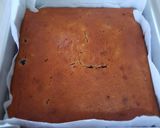 A picture of step 3 of Mix Berry Banana Cake.