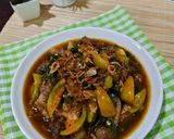 Foto langkah ke 8 dari resep Tetelan Sapi & Tomat Ijo Masak Kecap Pedas.
