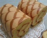 Foto langkah ke 11 dari resep Swiss Roll Pandan Keju #pr_adakejunya.