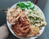 Foto langkah ke 5 dari resep Bumbu terancam dan urap urap.
